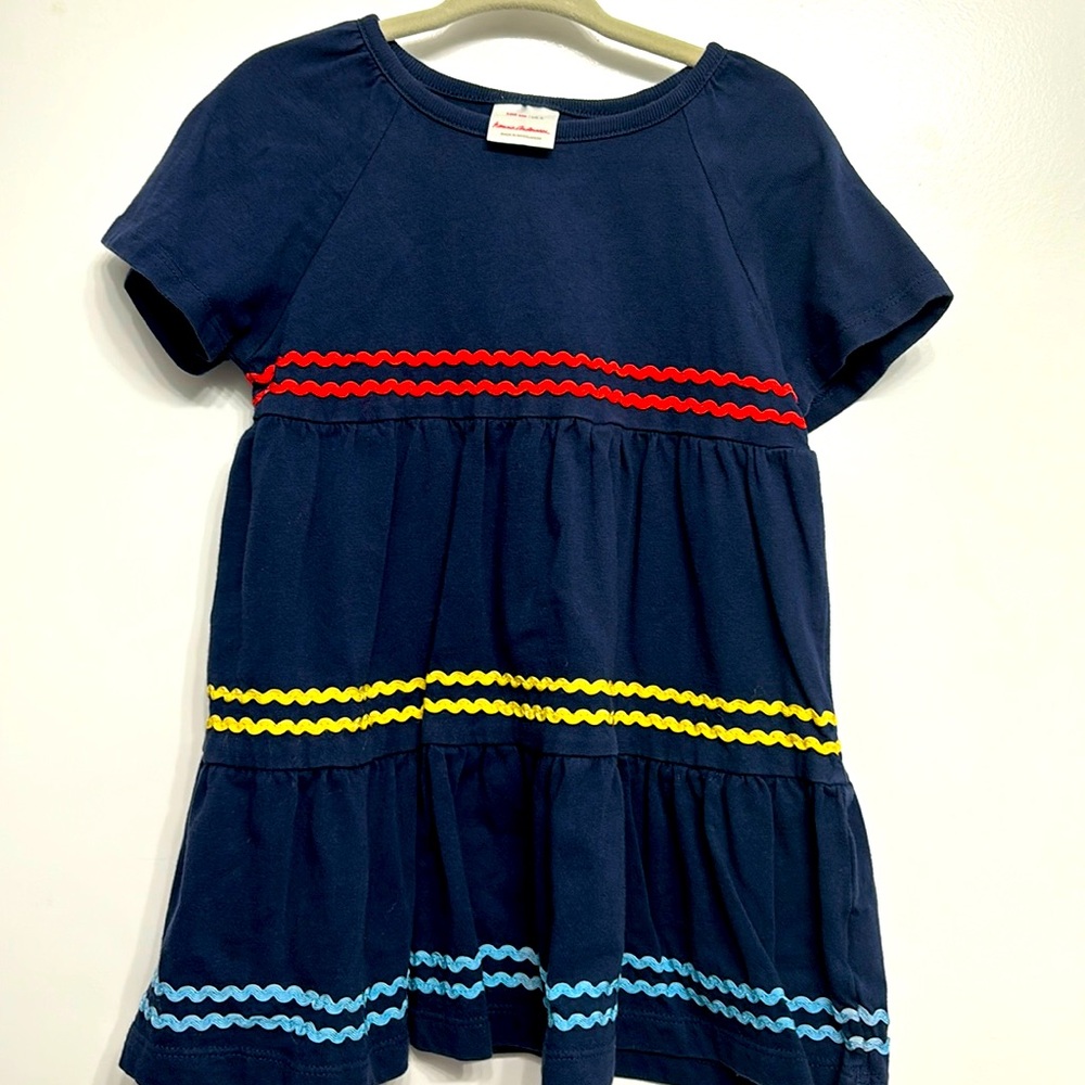 Hanna Andersson navy girls tunic. Size 4